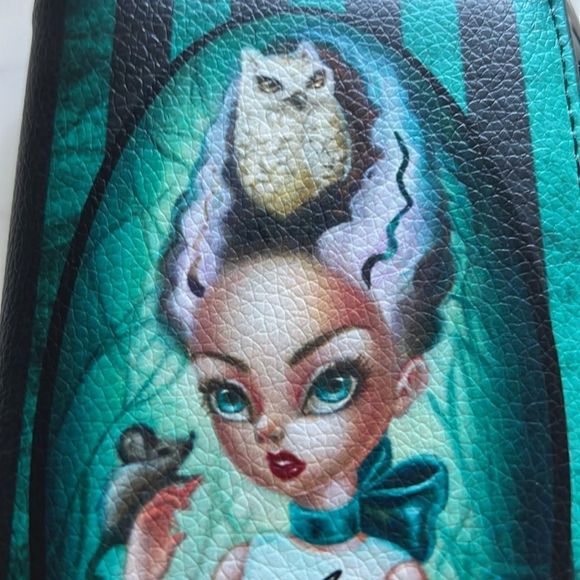 “Bride of Frank” Wallet! Gorgeous colors and detail! - Picture 2 of 7